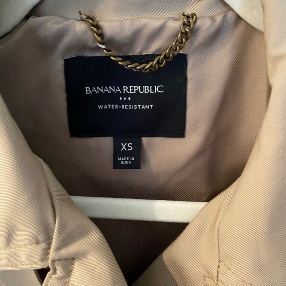 Banana Republic Factory Cropped Trench Coat - Picture 3 of 5